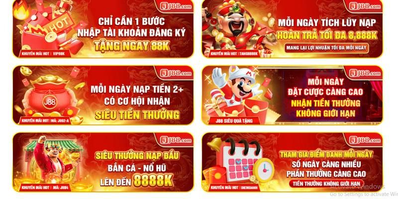 Giới Thiệu J88 - Nhà Cái Đổi Thưởng Hấp Dẫn Số 1 Việt Nam 3 Nhiều ưu đãi cực khủng vào cuối tuần